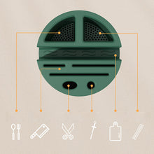 Laden Sie das Bild in den Galerie-Viewer, Küche Regal