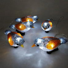 Laden Sie das Bild in den Galerie-Viewer, Solar-LED-Vogelform-dekoratives Licht