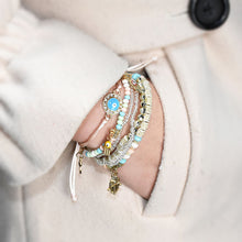 Laden Sie das Bild in den Galerie-Viewer, Mehrschichtiges Armband mit Augenperlen und Temperament