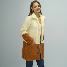 Laden Sie das Bild in den Galerie-Viewer, Doppelseitige Fleece-Oversized-Slip-Pocket-Jacke