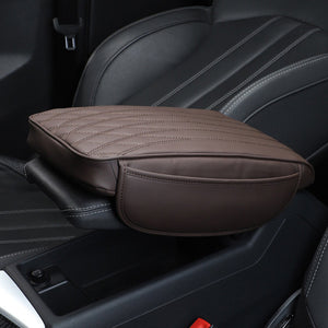 Universelle Auto-Armlehnenmatte aus Leder