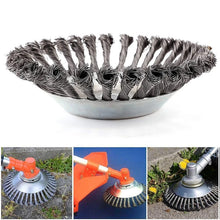 Laden Sie das Bild in den Galerie-Viewer, Runde Twist Wire Wheel Bürste zum Bürsten- / Unkrautschneiden
