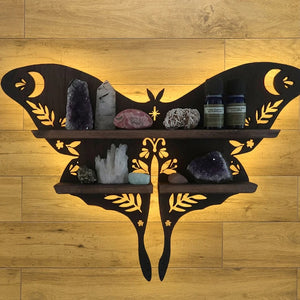 Luna Moth Lampenkristallständer