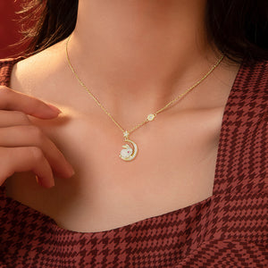 Hetian Jade-Kaninchen-Halskette