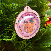 Laden Sie das Bild in den Galerie-Viewer, DIY Weihnachtsbaumschmuck aus Holz