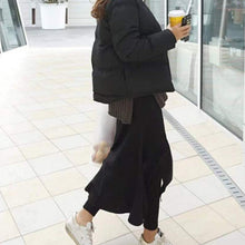 Laden Sie das Bild in den Galerie-Viewer, Unregelmäßiger Zweiteiliger Verdickter Rock für Damen