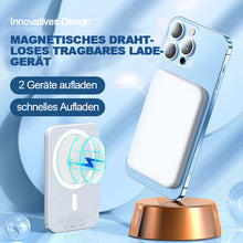 Laden Sie das Bild in den Galerie-Viewer, Tragbare Drahtlose Magnetische Powerbank