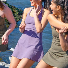 Laden Sie das Bild in den Galerie-Viewer, Ärmelloses Sport Tenniskleid Für Damen