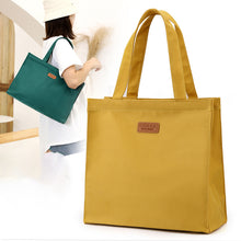 Laden Sie das Bild in den Galerie-Viewer, Einfarbige Einfache Leichte Handtasche Aus Oxford-Stoff