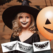 Laden Sie das Bild in den Galerie-Viewer, Halloween Streich lustiger temporärer Tattoo-Aufkleber