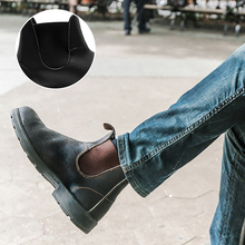 Laden Sie das Bild in den Galerie-Viewer, Handgefertigte Vintage-Chelsea-Stiefel für Herren und Damen