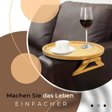 Laden Sie das Bild in den Galerie-Viewer, Armlehnentablett aus Bambusholz