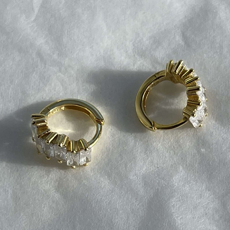 Hochwertige Zirkon Ohrstecker