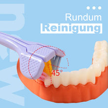 Laden Sie das Bild in den Galerie-Viewer, Dreiseitige V-förmige Zahnbürste