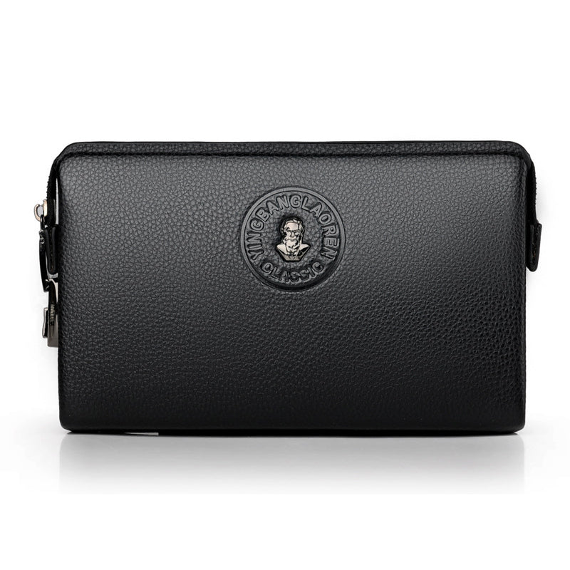 Diebstahlsichere Herrenhandtasche mit Zahlenschloss