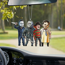 Laden Sie das Bild in den Galerie-Viewer, Halloween Auto Horrorfilm hängendes Ornament
