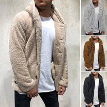 Laden Sie das Bild in den Galerie-Viewer, Fuzzy Sherpa-Jacke für Herren