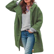 Laden Sie das Bild in den Galerie-Viewer, Damen Mantel mit Fleece Plüsch