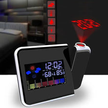Laden Sie das Bild in den Galerie-Viewer, Multifunktionaler kreativer LED Projektionswecker
