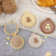 Laden Sie das Bild in den Galerie-Viewer, Entzückender faltbarer Luftkissenkamm mit Cartoon-Motiv