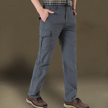 Laden Sie das Bild in den Galerie-Viewer, Schnelltrocknend Atmungsaktiv Funktionshose Trekkinghose Klassischer Cargohose