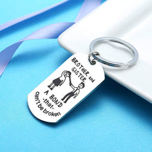Laden Sie das Bild in den Galerie-Viewer, Bruder und Schwester - Lustiger Schlüsselanhänger