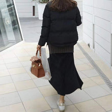 Laden Sie das Bild in den Galerie-Viewer, Unregelmäßiger Zweiteiliger Verdickter Rock für Damen