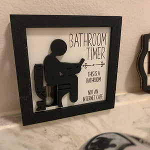Badezimmer-Timer - Lustiges Geschenk🚽