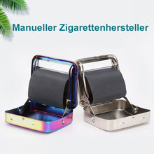 Laden Sie das Bild in den Galerie-Viewer, Manuelles Halbautomatisches Verstellbares Zigarettenetui aus Metall