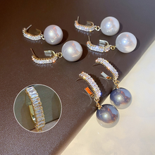 Laden Sie das Bild in den Galerie-Viewer, Einfache vielseitige Perlenohrringe