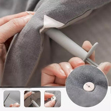 Laden Sie das Bild in den Galerie-Viewer, Nadelfreier Bettlakenhalter für Steppdecken