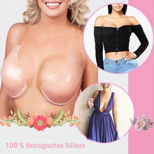 Laden Sie das Bild in den Galerie-Viewer, Selbsthaftender BH aus Silikon