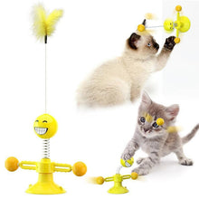 Laden Sie das Bild in den Galerie-Viewer, Multifunktionales Drehspielzeug Für Katzen