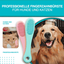 Laden Sie das Bild in den Galerie-Viewer, Professionelle Fingerzahnbürste für Hunde und Katzen