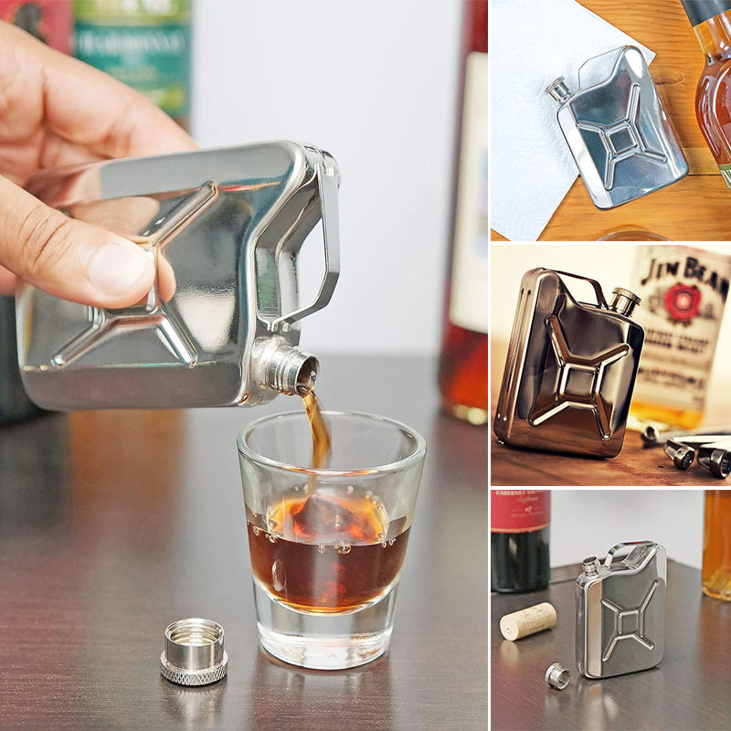 Tragbare Whiskeyflasche