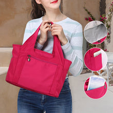 Laden Sie das Bild in den Galerie-Viewer, Leichte Einfarbige Outdoor-Reisetasche Aus Nylon