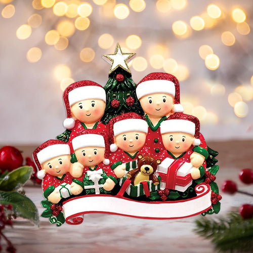 Weihnachtensanhänger für Familien