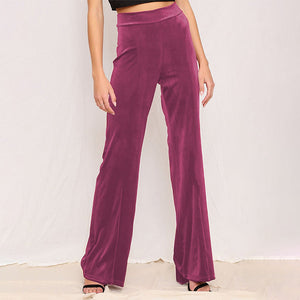 Elastische Yogahose mit hoher Taille