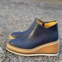 Laden Sie das Bild in den Galerie-Viewer, Herbst lässige Damen kurze Stiefel