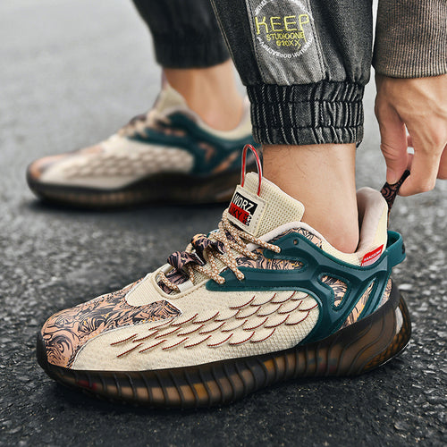 Lässige Herrenschuhe mit weichen Sohlen