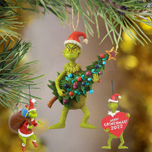 Laden Sie das Bild in den Galerie-Viewer, Grinch-Anhänger zu Weihnachten