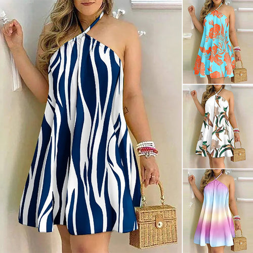Trägerloses Kleid zum Binden