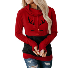 Laden Sie das Bild in den Galerie-Viewer, Weihnachten Langärmliger Kapuzenpullover
