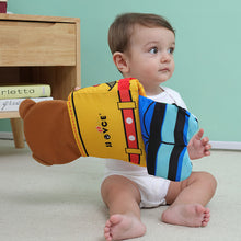 Laden Sie das Bild in den Galerie-Viewer, Bear Dressing Baby Multifunktionales Stoffbuch