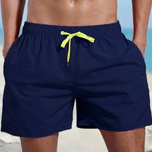 Laden Sie das Bild in den Galerie-Viewer, Einfarbige Wasserdichte Strandshorts für Herren