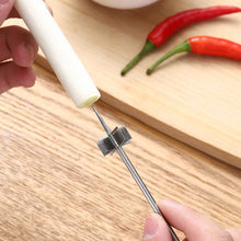Laden Sie das Bild in den Galerie-Viewer, Edelstahl Plum Blossom Zwiebelschneider