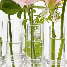 Laden Sie das Bild in den Galerie-Viewer, Kreative Reagenzglasvase aus Glas