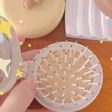 Laden Sie das Bild in den Galerie-Viewer, Entzückender faltbarer Luftkissenkamm mit Cartoon-Motiv