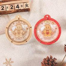 Laden Sie das Bild in den Galerie-Viewer, DIY Weihnachtsbaumschmuck aus Holz