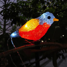 Laden Sie das Bild in den Galerie-Viewer, Solar-LED-Vogelform-dekoratives Licht